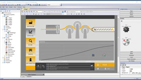 Screenshot of the program interface from TX Visu Pro